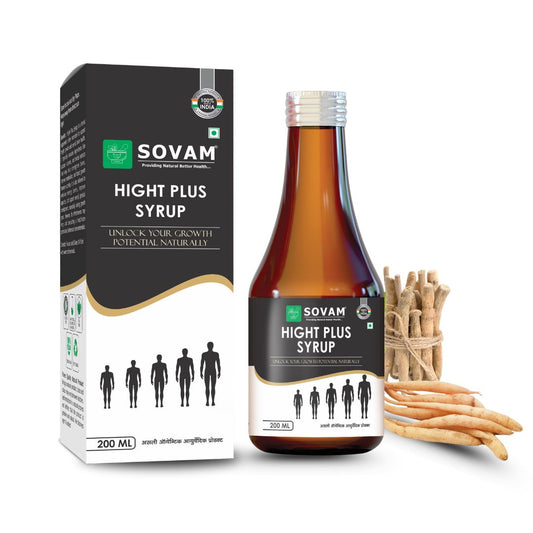 Sovam Height Plus Syrup 200ml – Growth & Daily Wellness Support