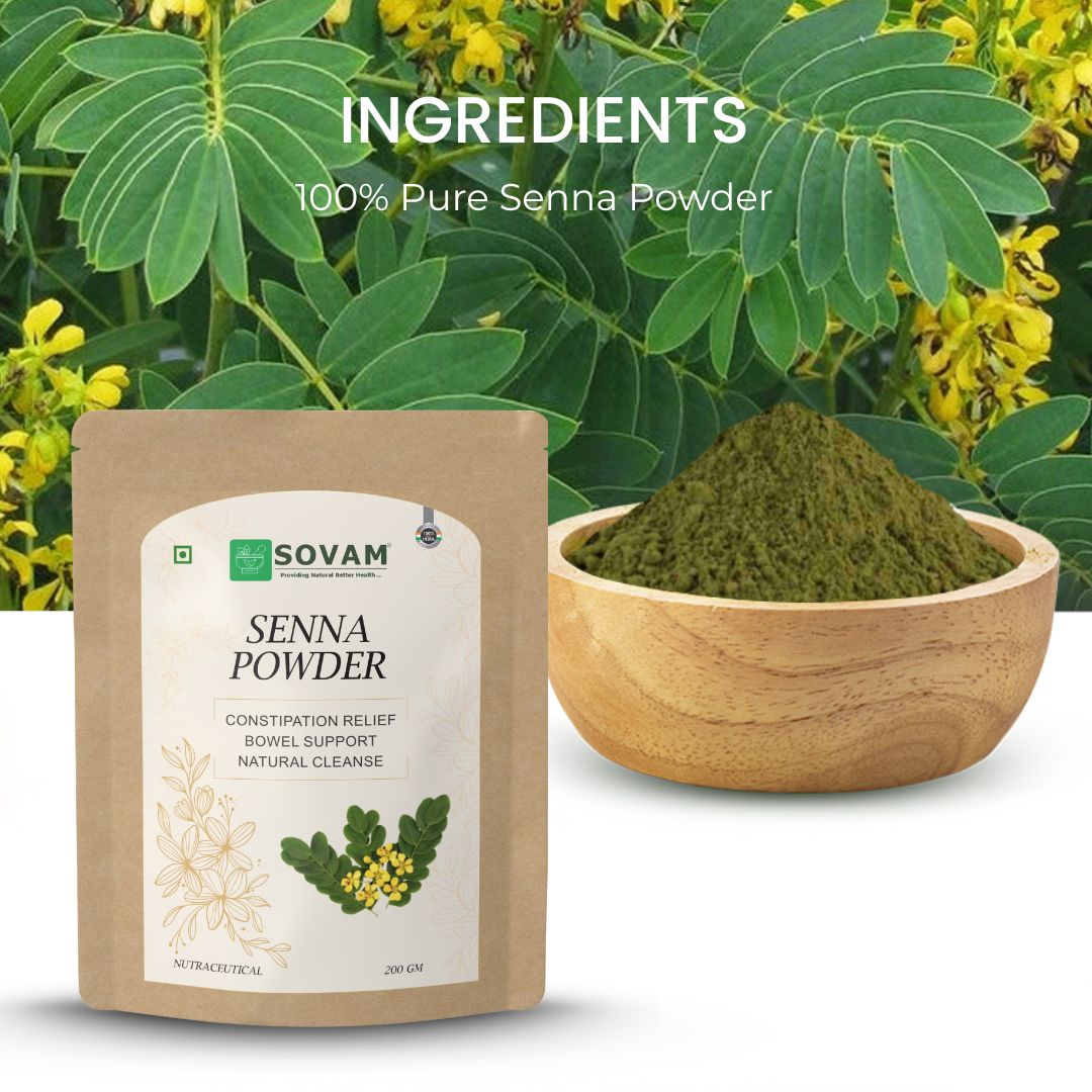 Sovam Senna Powder (Senna alexandrina) 200g