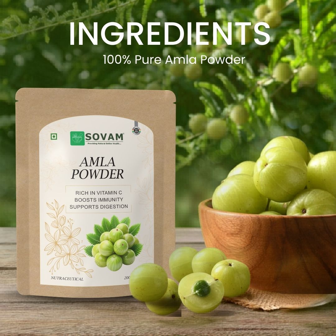 Sovam Amla Powder (Emblica officinalis) 200g