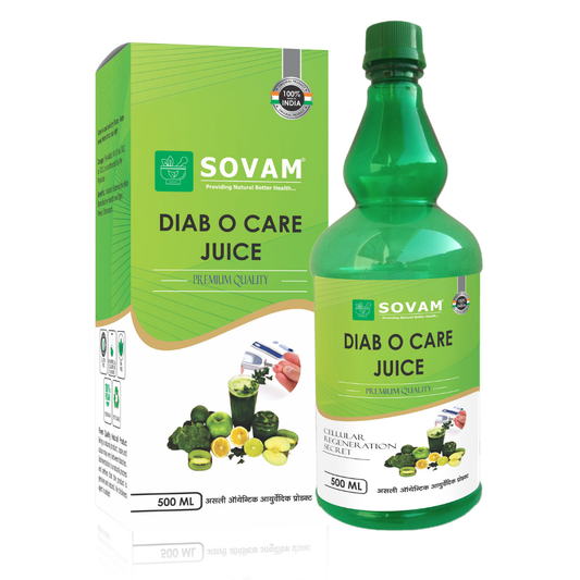 Diab-O-Care Juice Ayurvedic Tonic Diabetes 500 ML | Sovam Ayurveda