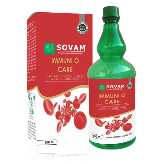 Immuni O Care Juice 500ml Ayurvedic Tonic | Sovam Ayurveda