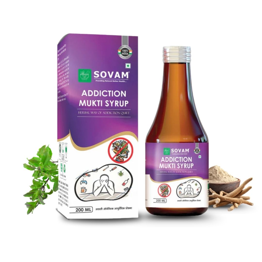 Sovam Addiction Mukti Syrup 200ml – Herbal Wellness & Daily Balance Support