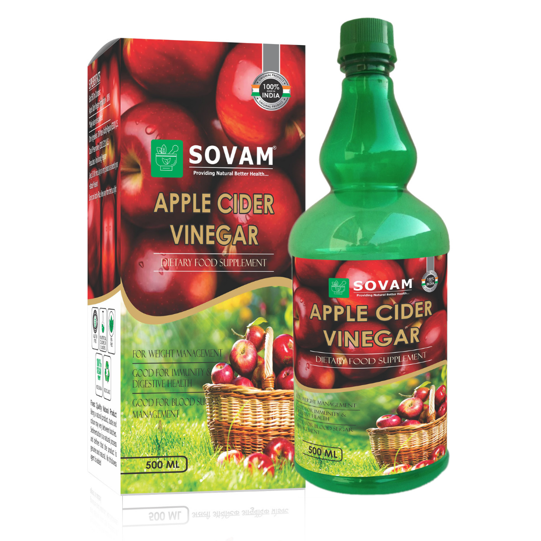 Apple Cider Vinegar 500ml Organic Vinegar | Sovam Ayurveda