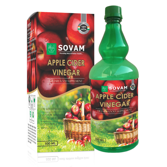 Apple Cider Vinegar 500ml Organic Vinegar | Sovam Ayurveda
