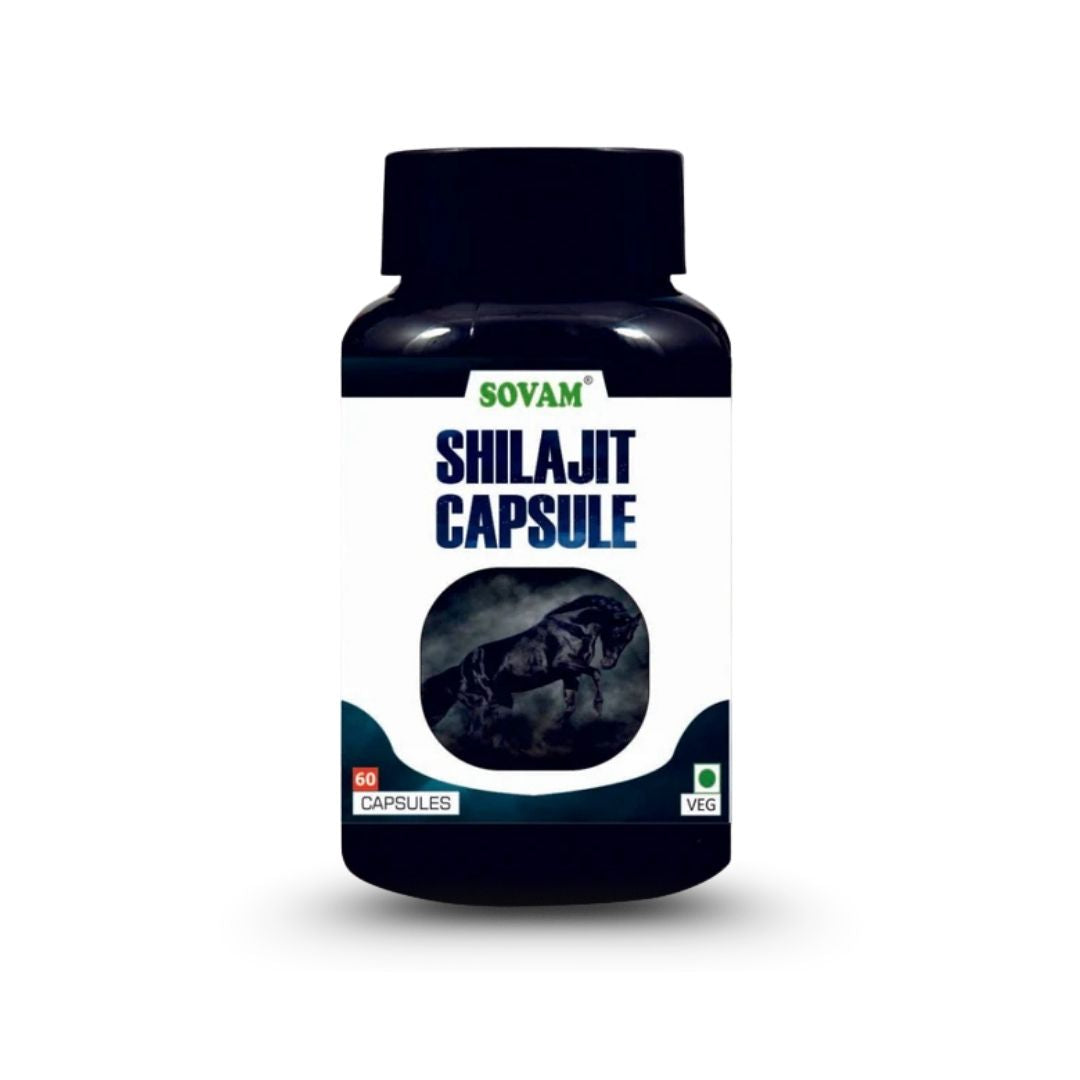 Sovam Shilajit Capsules 60 Caps – Vitality & Daily Wellness Support