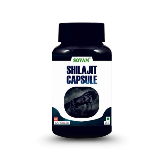 Sovam Shilajit Capsules 60 Caps – Vitality & Daily Wellness Support