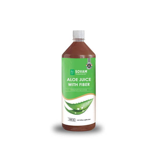 Sovam Aloe Juice with Fiber –  Sovam ayurveda