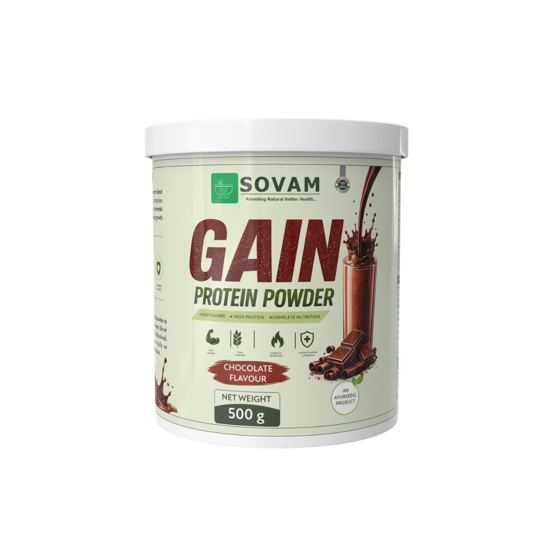 Sovam Gain Protein Powder Chocolate Flavour 500g