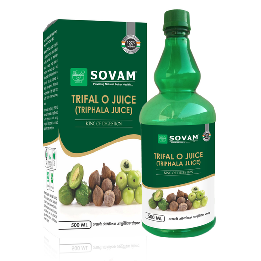 Trifal O Juice 500ml  Ayurvedic Tonic by | Sovam Ayurveda