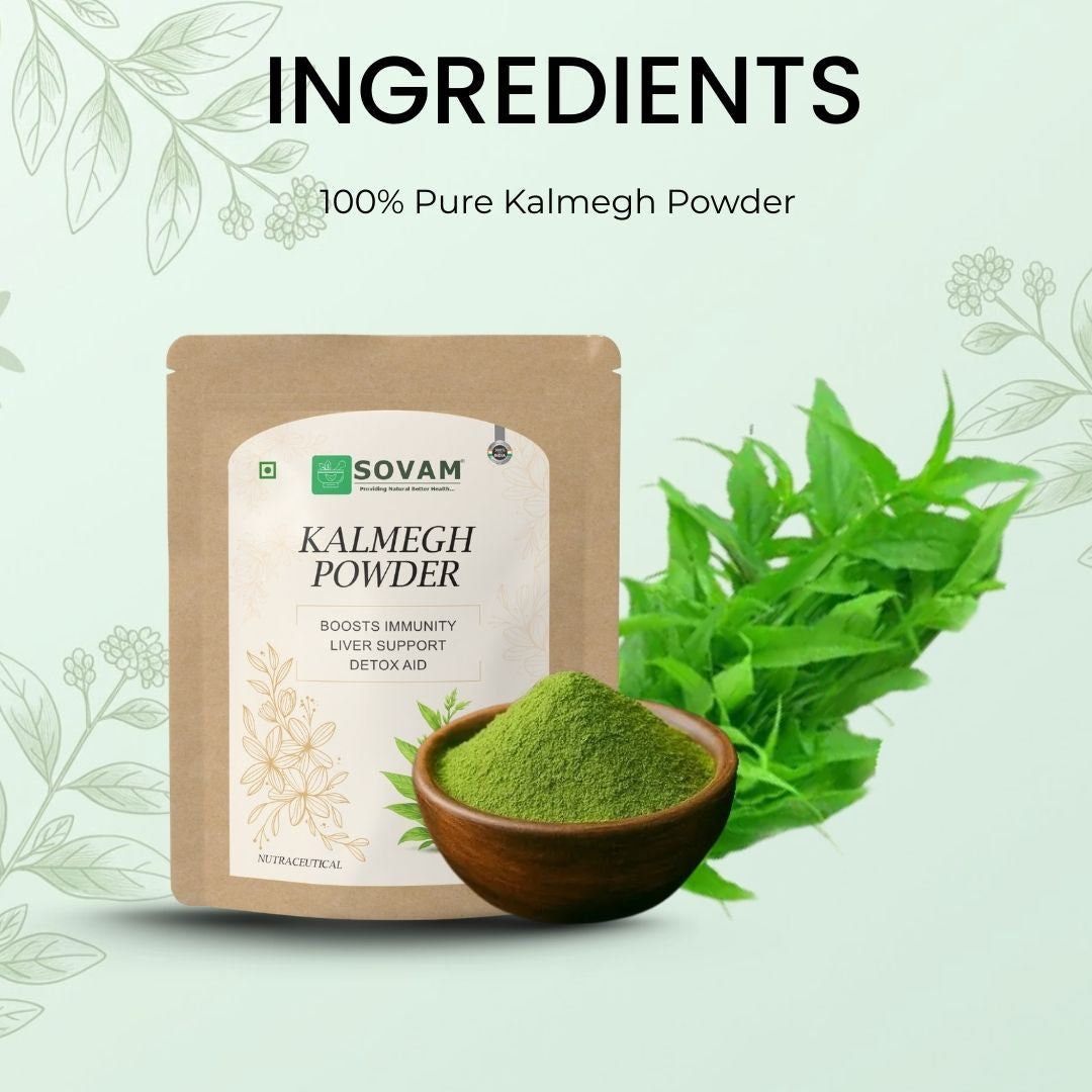 Sovam Kalmegh Powder (Andrographis paniculata) 200g