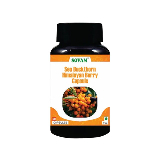 Sovam Sea Buckthorn Capsules 60 Caps – Antioxidant & Skin Wellness Support