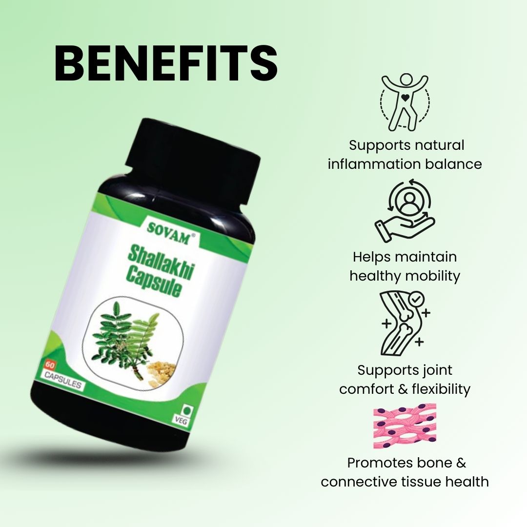 Sovam Shallaki Capsules 60 Caps – Joint Comfort & Mobility Support