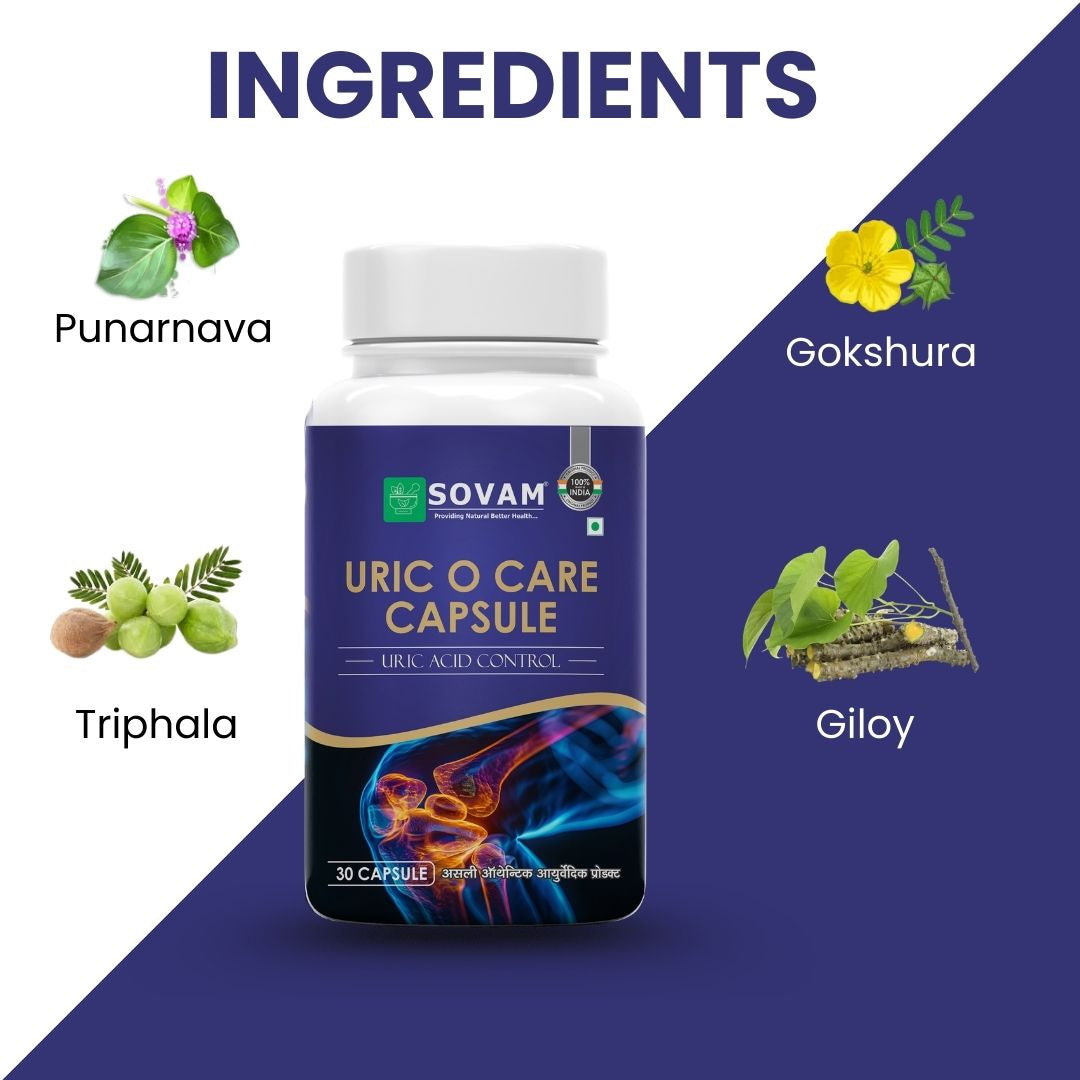 Sovam Uric O Care Capsules 30 Caps – Urinary & Daily Wellness Support