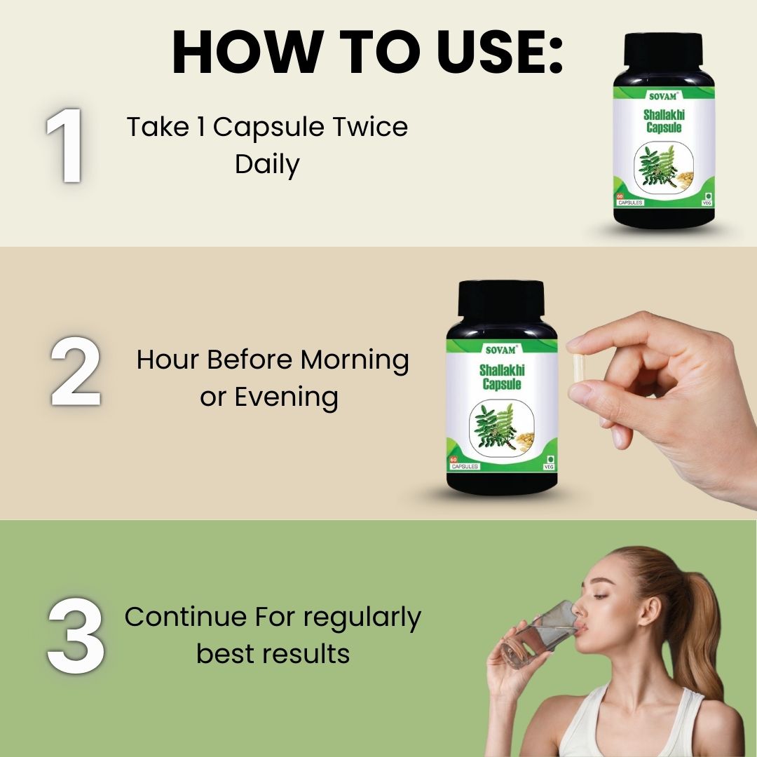 Sovam Shallaki Capsules 60 Caps – Joint Comfort & Mobility Support