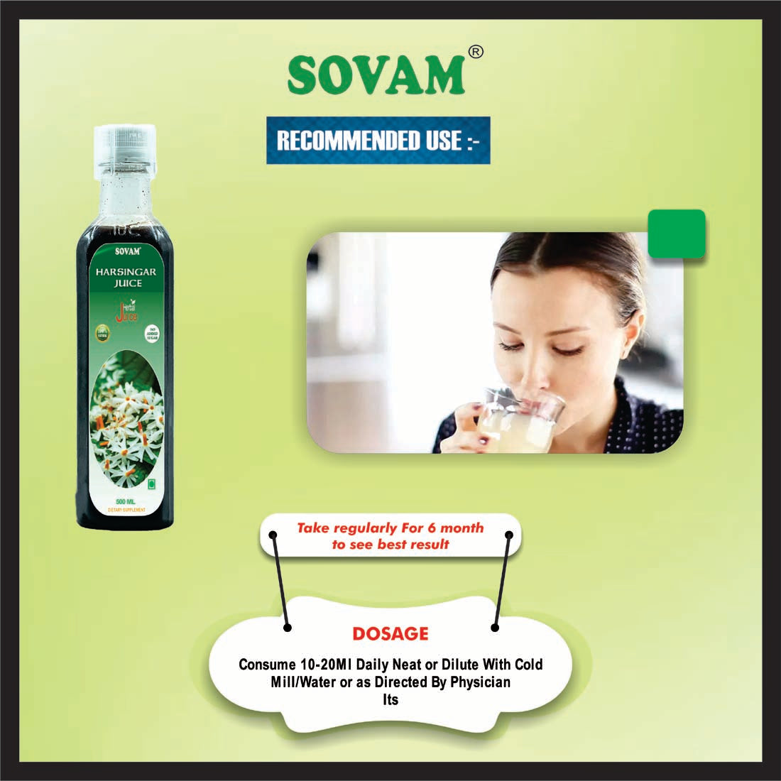 Sovam Harsingar Juice 1000ml
