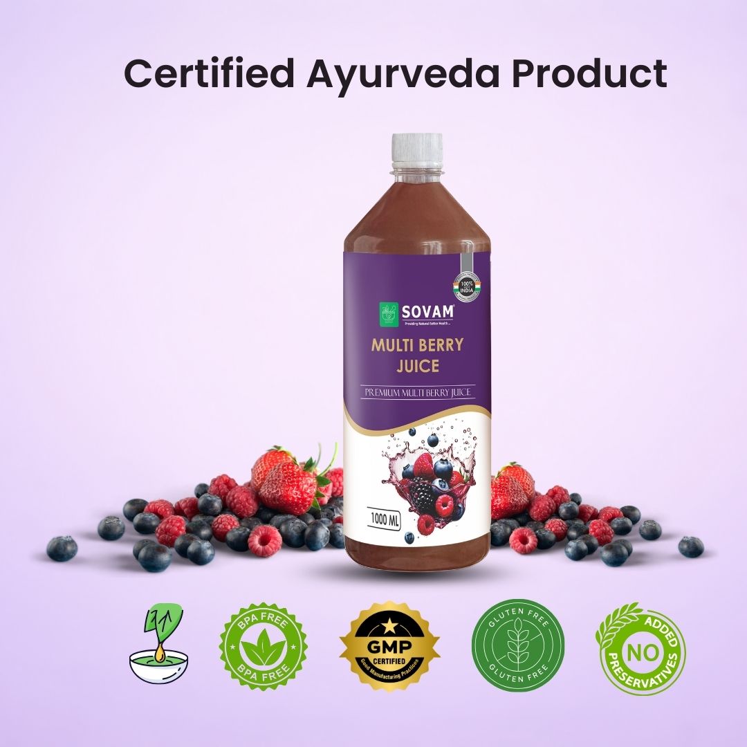 Sovam Multi Berry Juice 1000ML – Antioxidant Wellness Drink