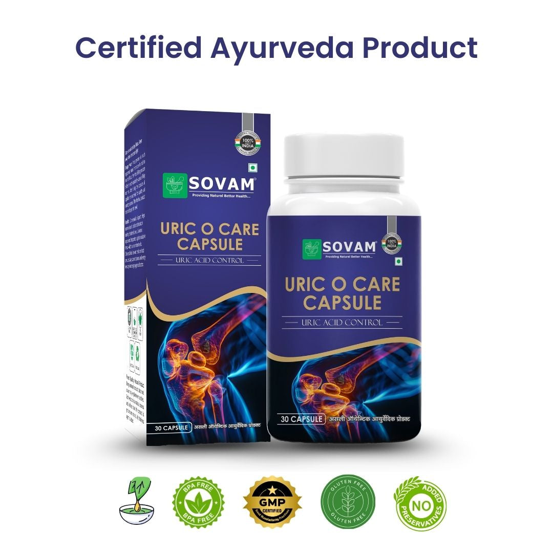 Sovam Uric O Care Capsules 30 Caps – Urinary & Daily Wellness Support