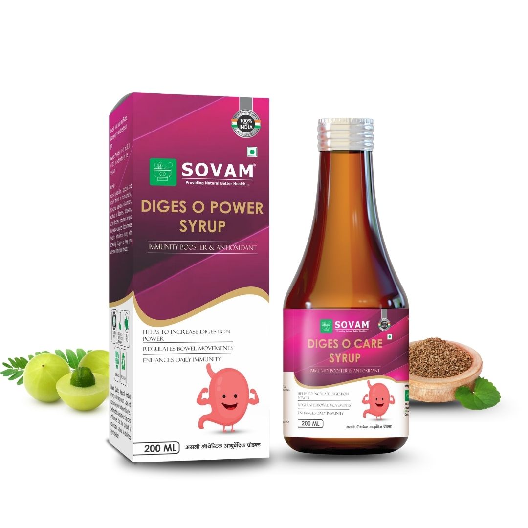 Sovam Diges O Power Syrup 200ml – Digestive Wellness & Daily Balance Support