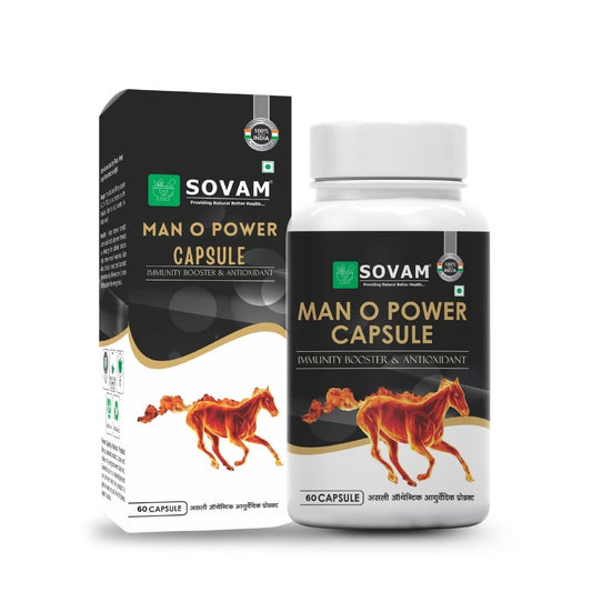 Sovam Man O Power Capsules 60 Caps – Men’s Vitality & Wellness Support