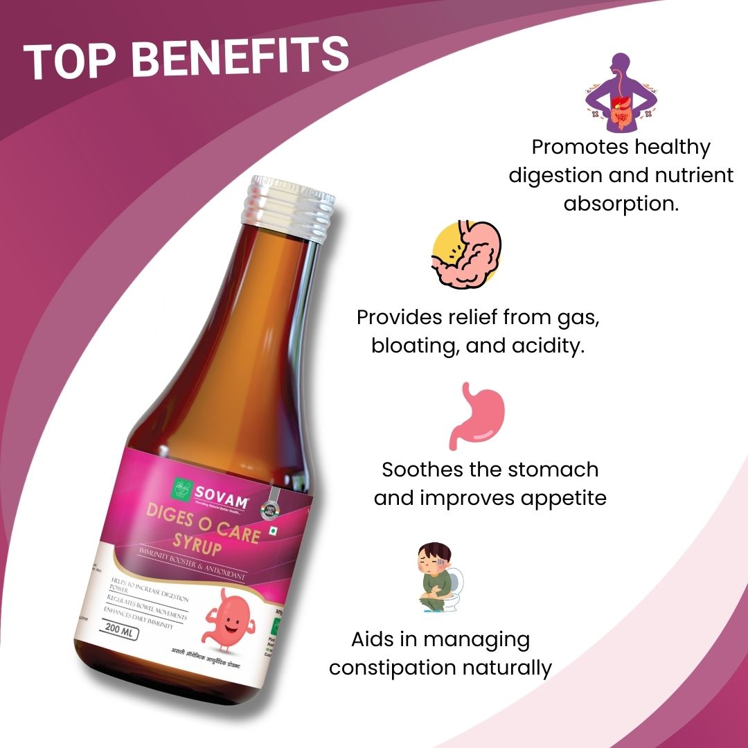 Sovam Diges O Power Syrup 200ml – Digestive Wellness & Daily Balance Support