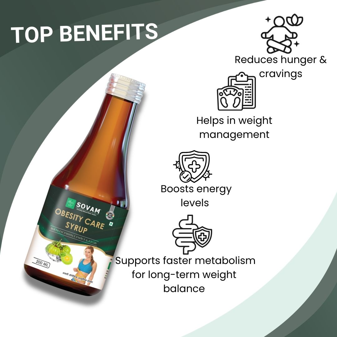 Sovam Obesity Care Syrup 200ml – Weight Management Wellness Support