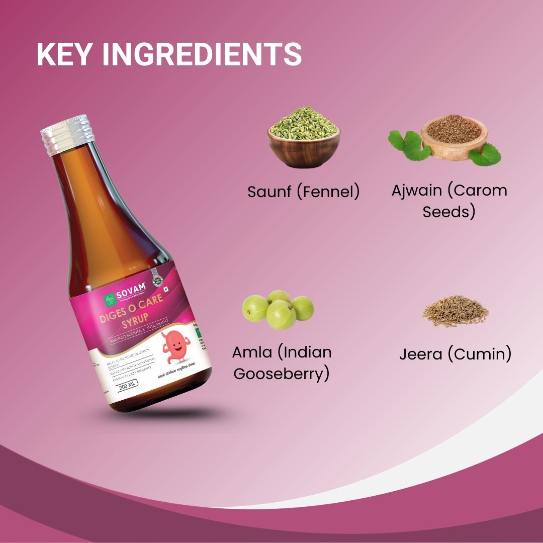 Sovam Diges O Power Syrup 200ml – Digestive Wellness & Daily Balance Support