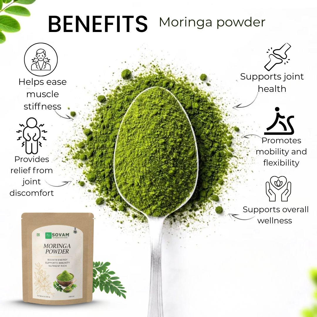 Sovam Moringa Powder (Moringa oleifera) 200g