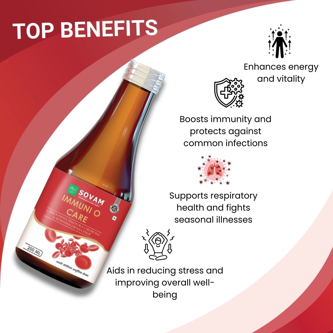 Sovam Immuni O Care Syrup 200ml – Daily Immunity & Wellness Support