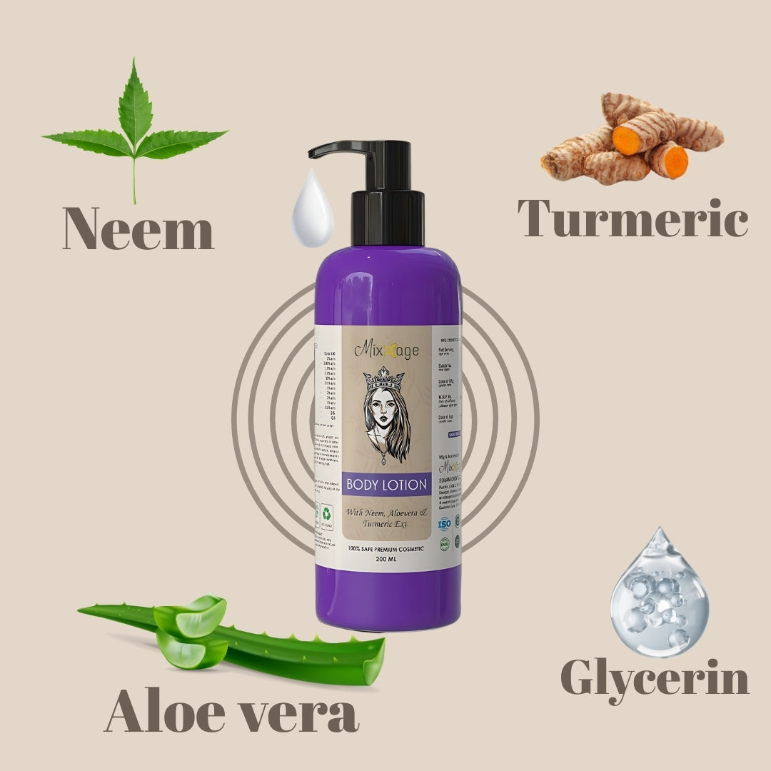 Mixxage Herbal Body Lotion - 200ml