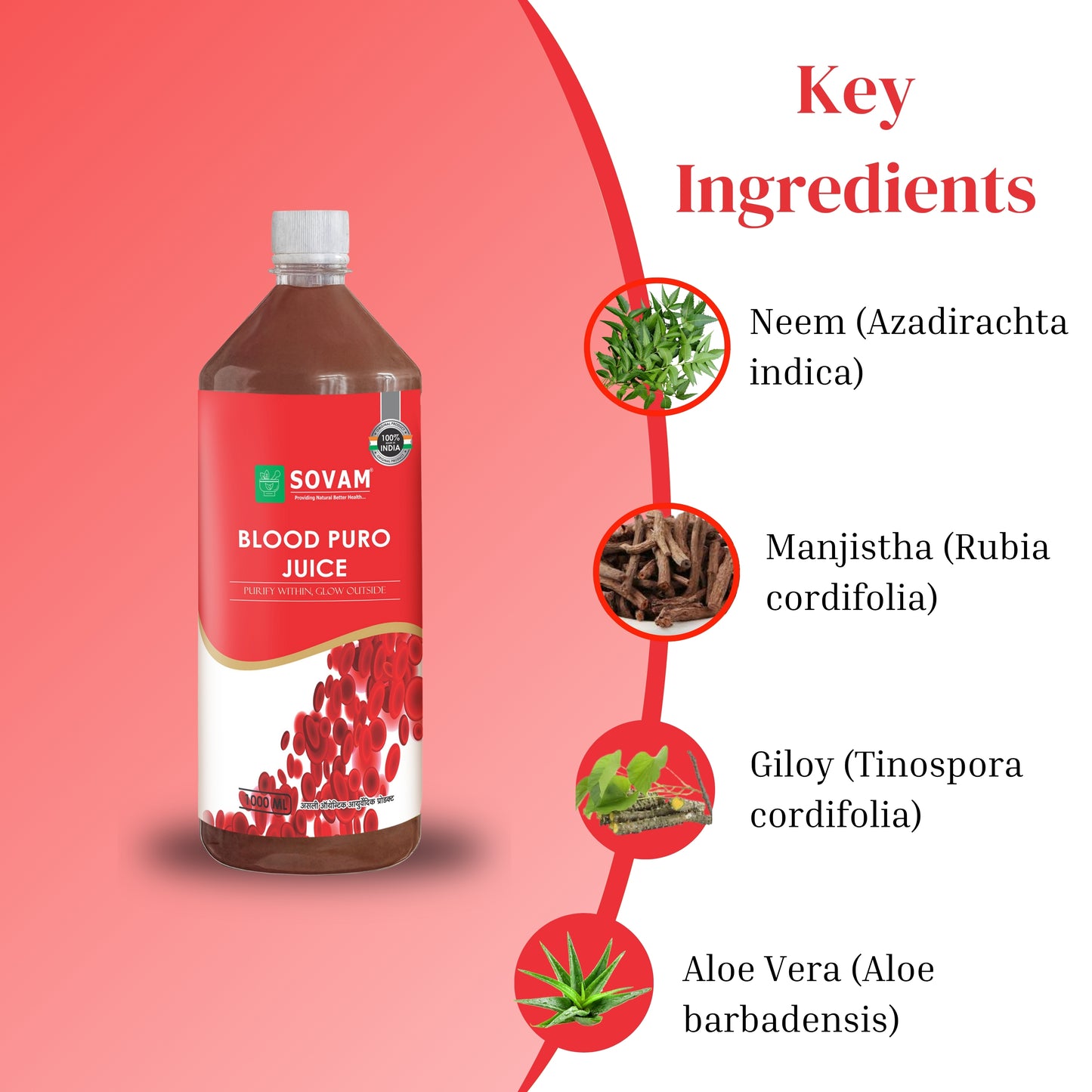 Sovam Herbal Blood Puro Juice