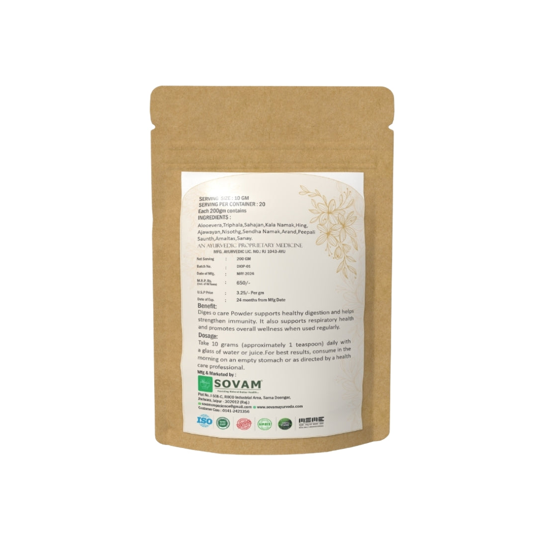 Sovam Diges O Care Powder 200g