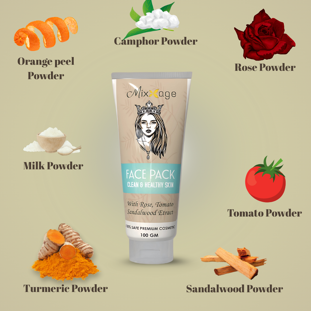 Mixxage Herbal Face Pack - 100ml