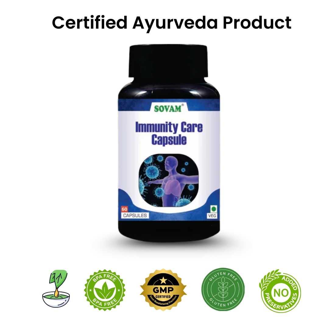 Sovam Immunity Care Capsules 60 Caps – Daily Immune & Wellness Support