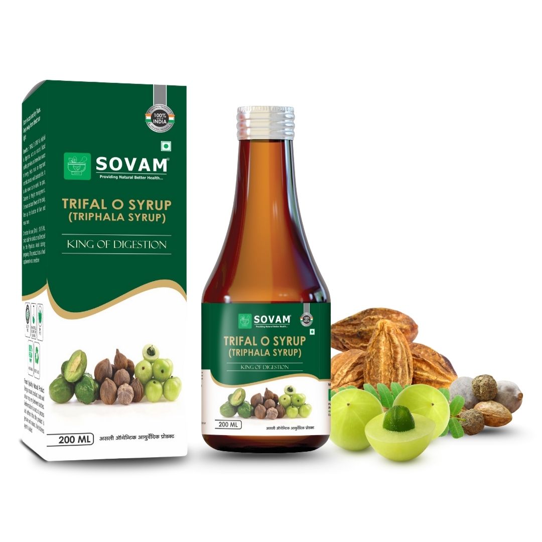 Sovam Trifal O Syrup 200ml – Triphala Digestive Wellness Support