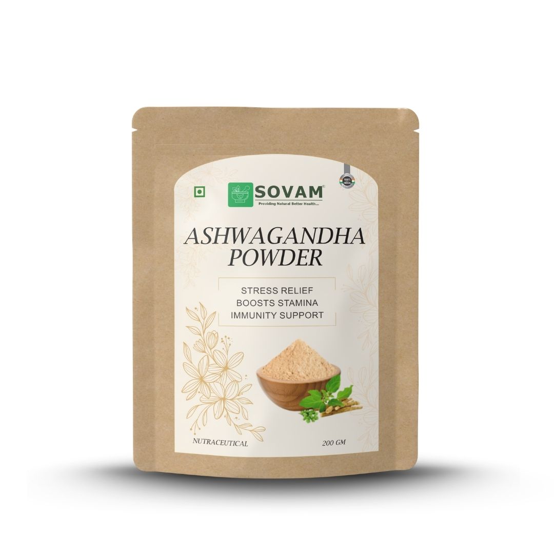 Sovam Ashwagandha Powder (Withania somnifera) 200g