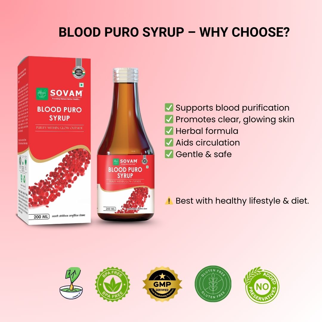 Sovam Blood Puro Syrup 200ml – Skin & Daily Wellness Support