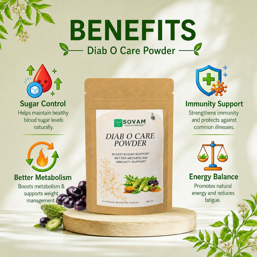 Sovam Diab O Care Powder 200g