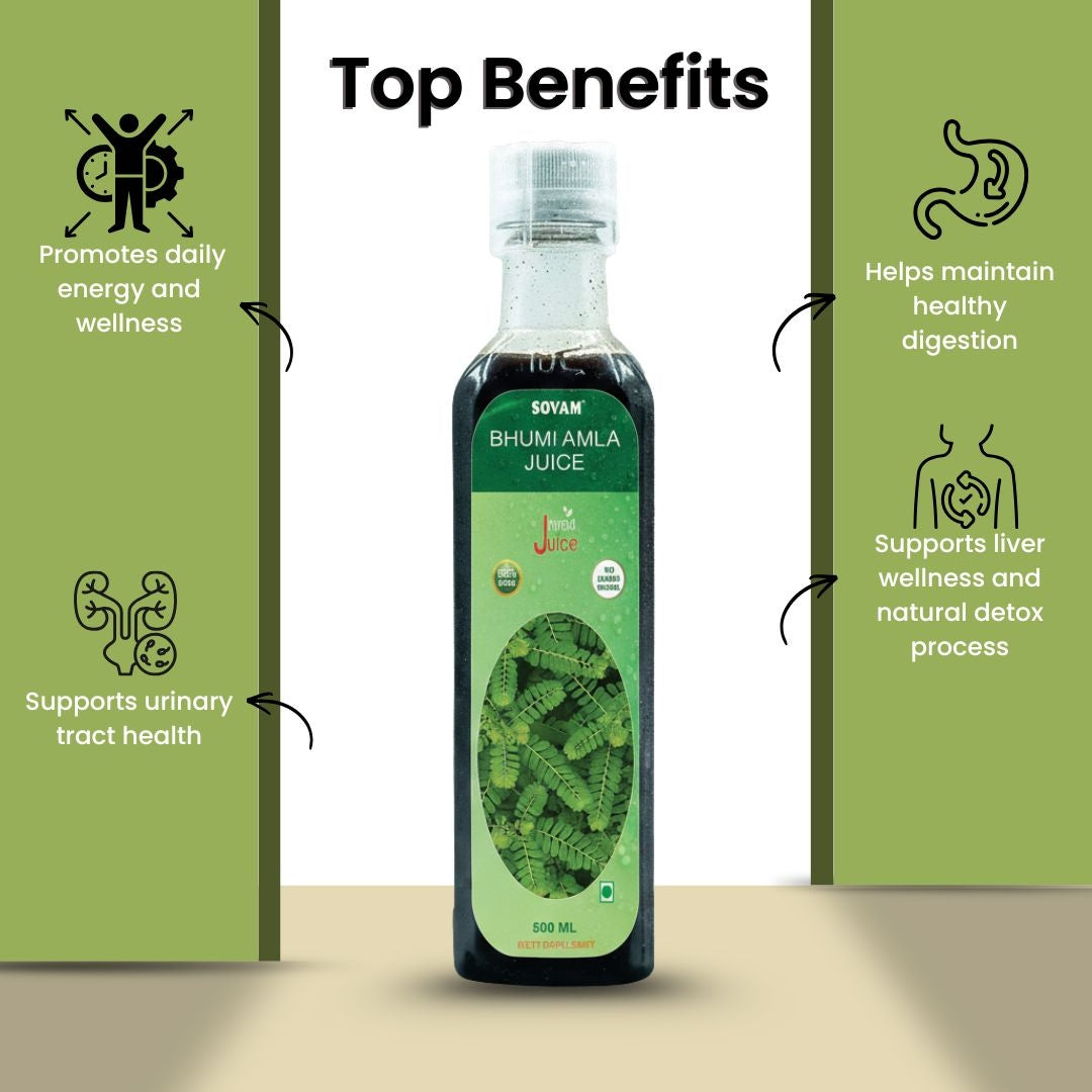 Sovam Bhumi Amla Juice 500ml – Liver & Daily Wellness Support