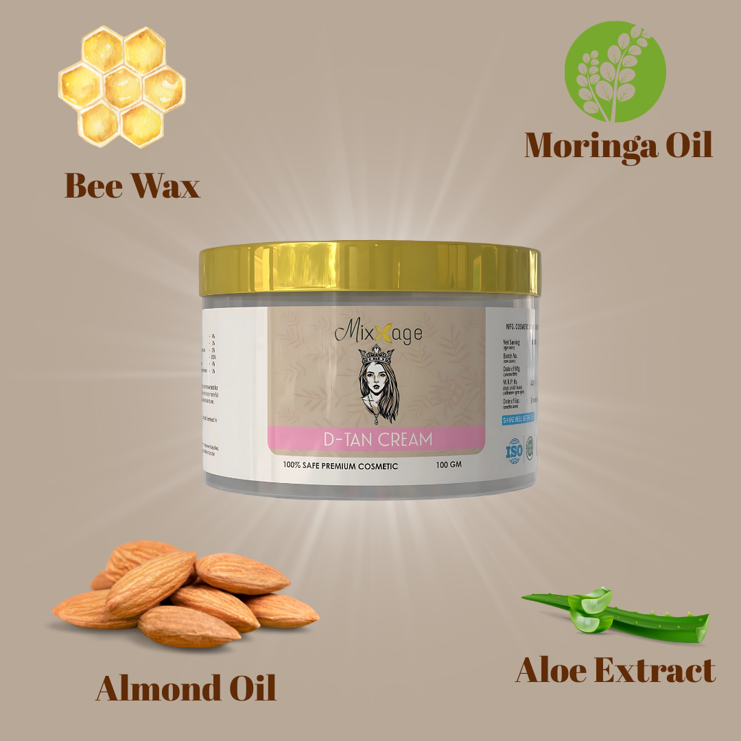 Mixxage D-Tan Cream - 100gm