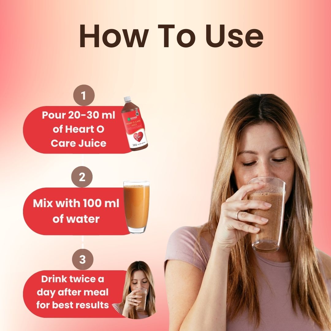 Sovam Heart O Care Juice 1000ml – Daily Heart Wellness Support