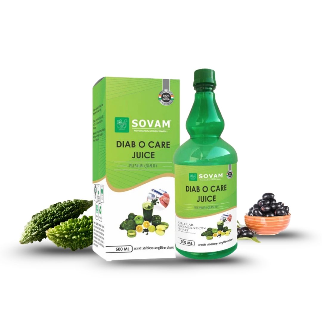 Sovam O Care Juice 500ml | Daily Wellness & Metabolic Balance Support – Ayurvedic Herbal Blend | Gudmar, Amla, Vijaysar | Sovam Ayurveda