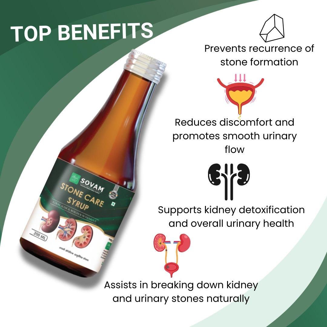 Sovam Ayurveda  Stone Care Syrup 200ml