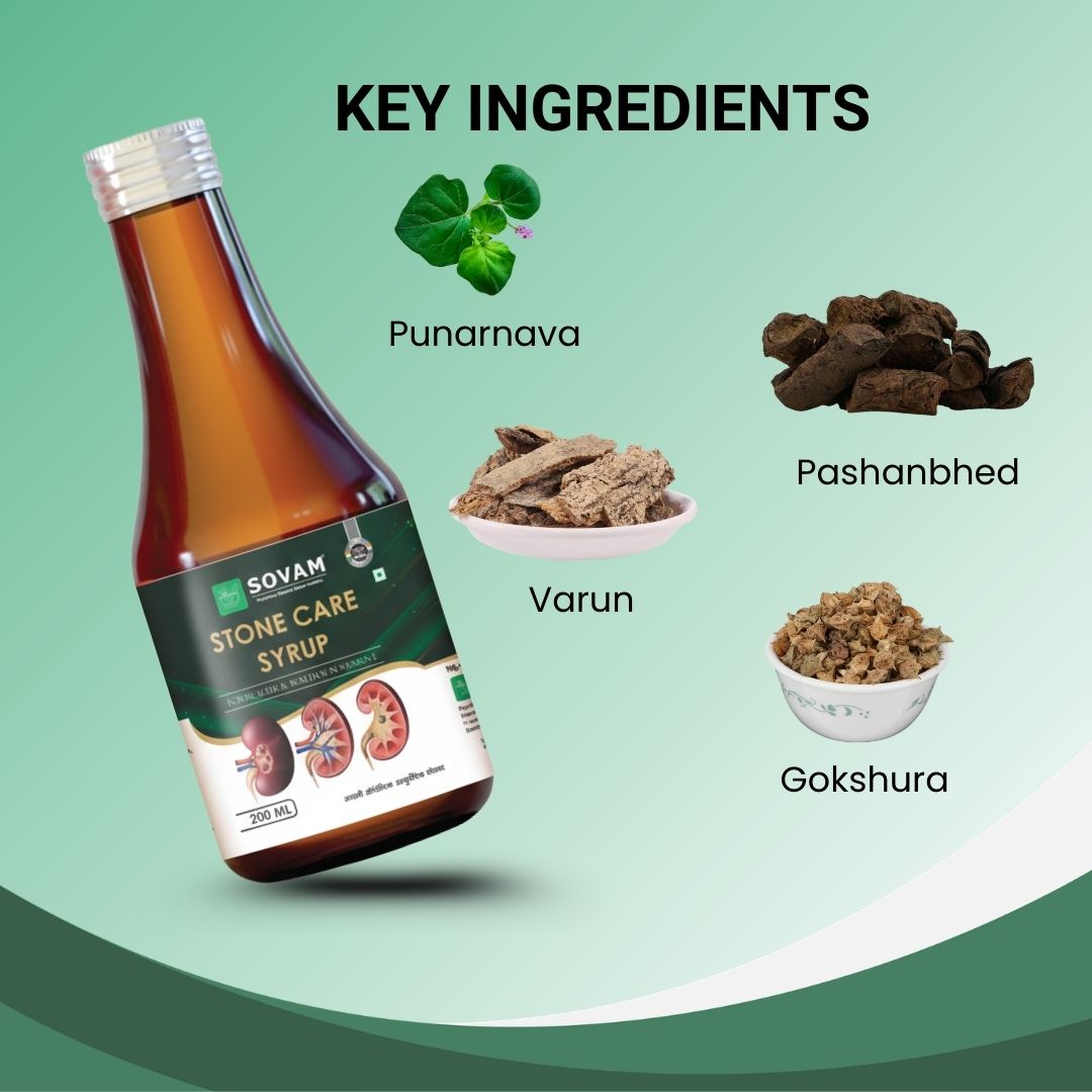 Sovam Ayurveda  Stone Care Syrup 200ml
