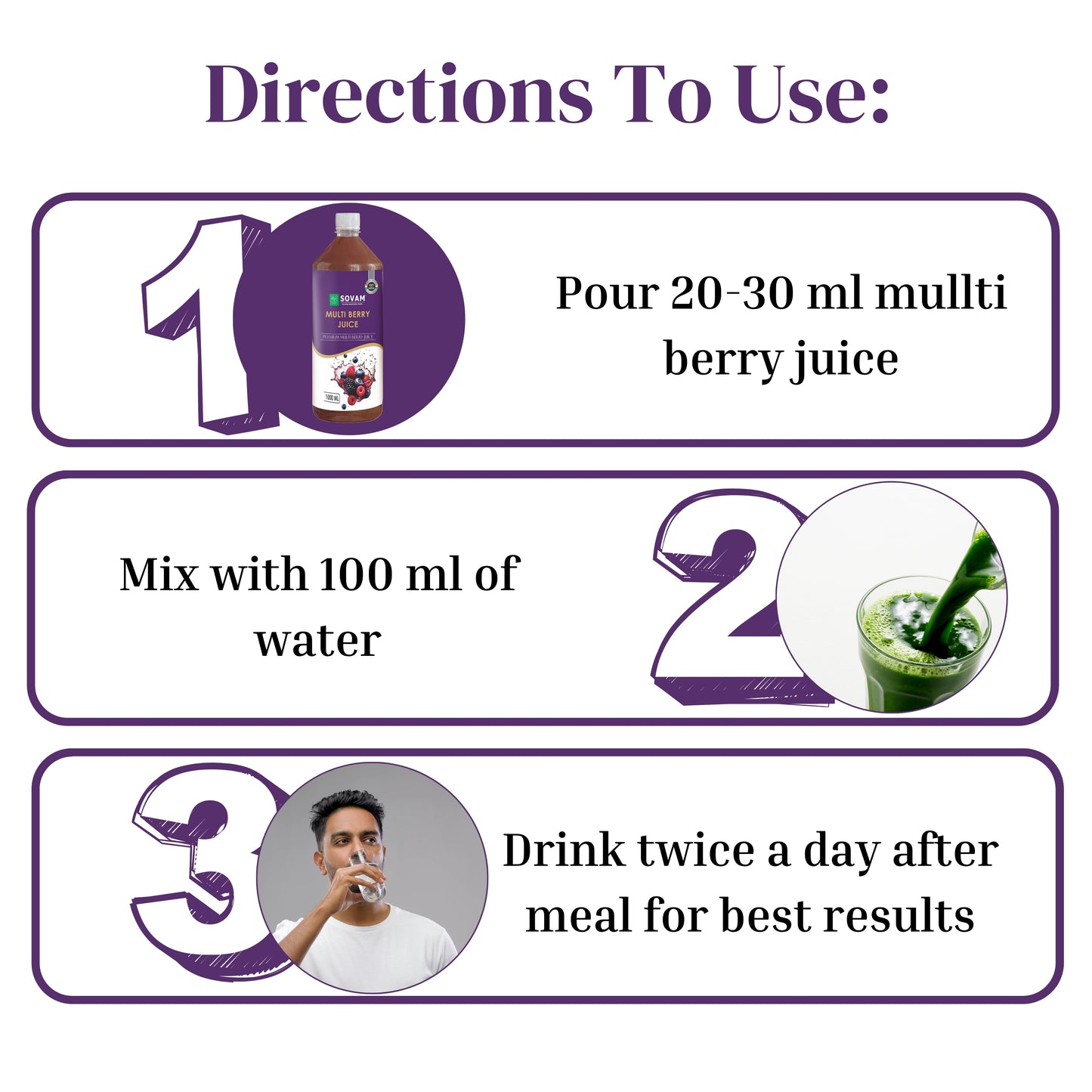 Multi Berry Juice – Antioxidant-Rich Health Tonic (1000ml)