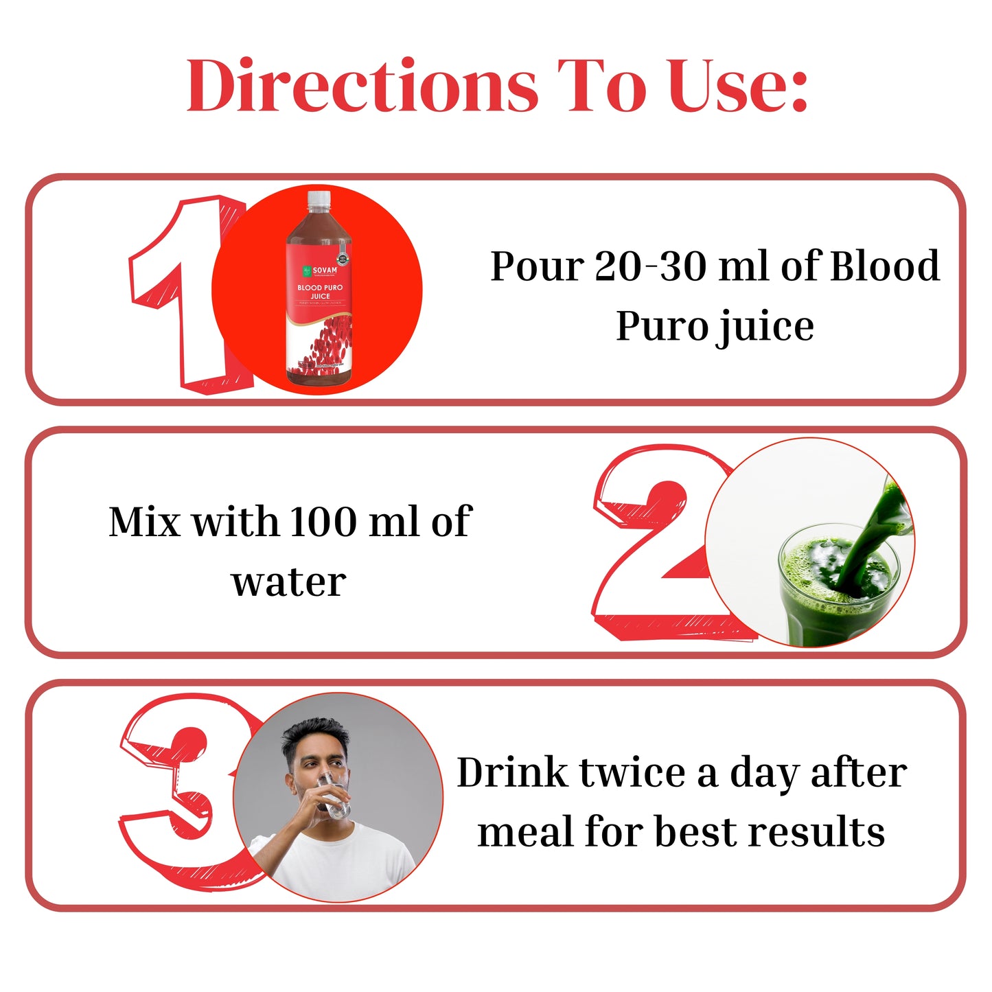 Sovam Herbal Blood Puro Juice