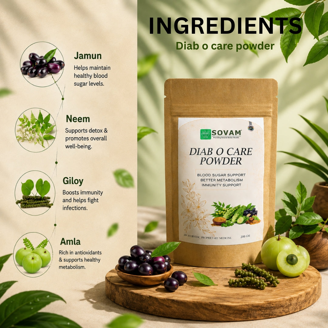 Sovam Diab O Care Powder 200g