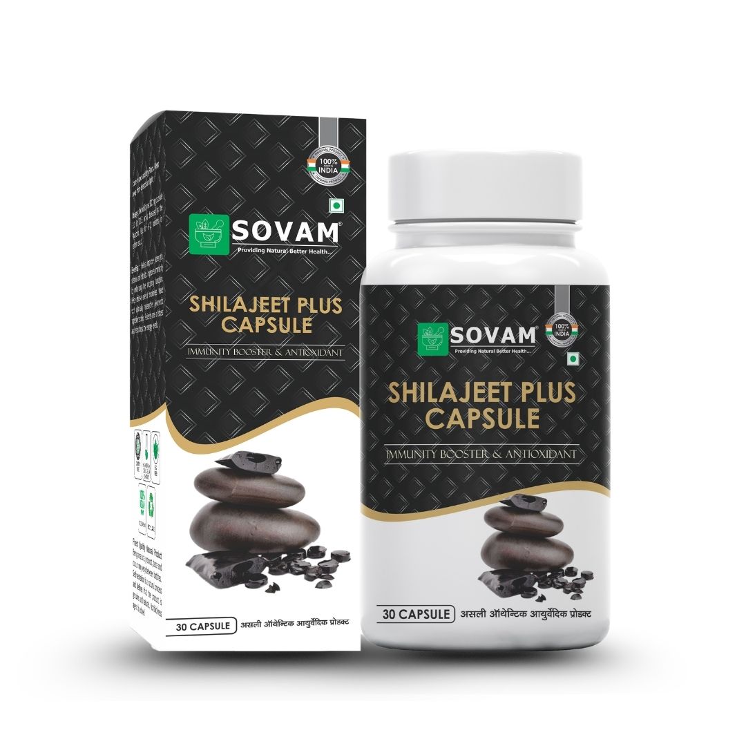 Sovam Shilajeet Plus Capsules 30 Caps – Vitality & Daily Wellness Support