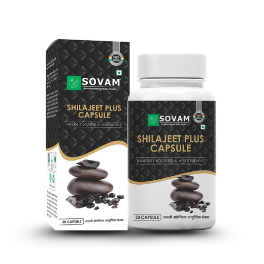 Sovam Shilajeet Plus Capsules 30 Caps – Vitality & Daily Wellness Support