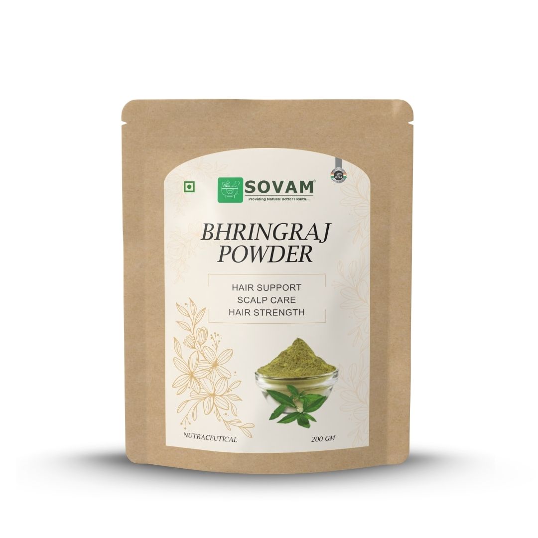 Sovam Bhringraj Powder (Eclipta alba) 200g