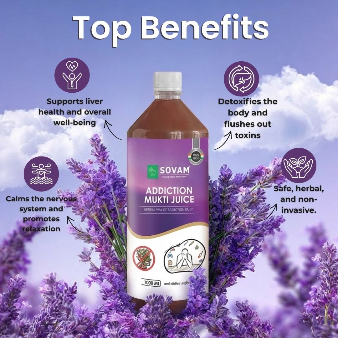 Sovam Addiction Mukti Juice 1000ml – Herbal Wellness & Daily Balance Support